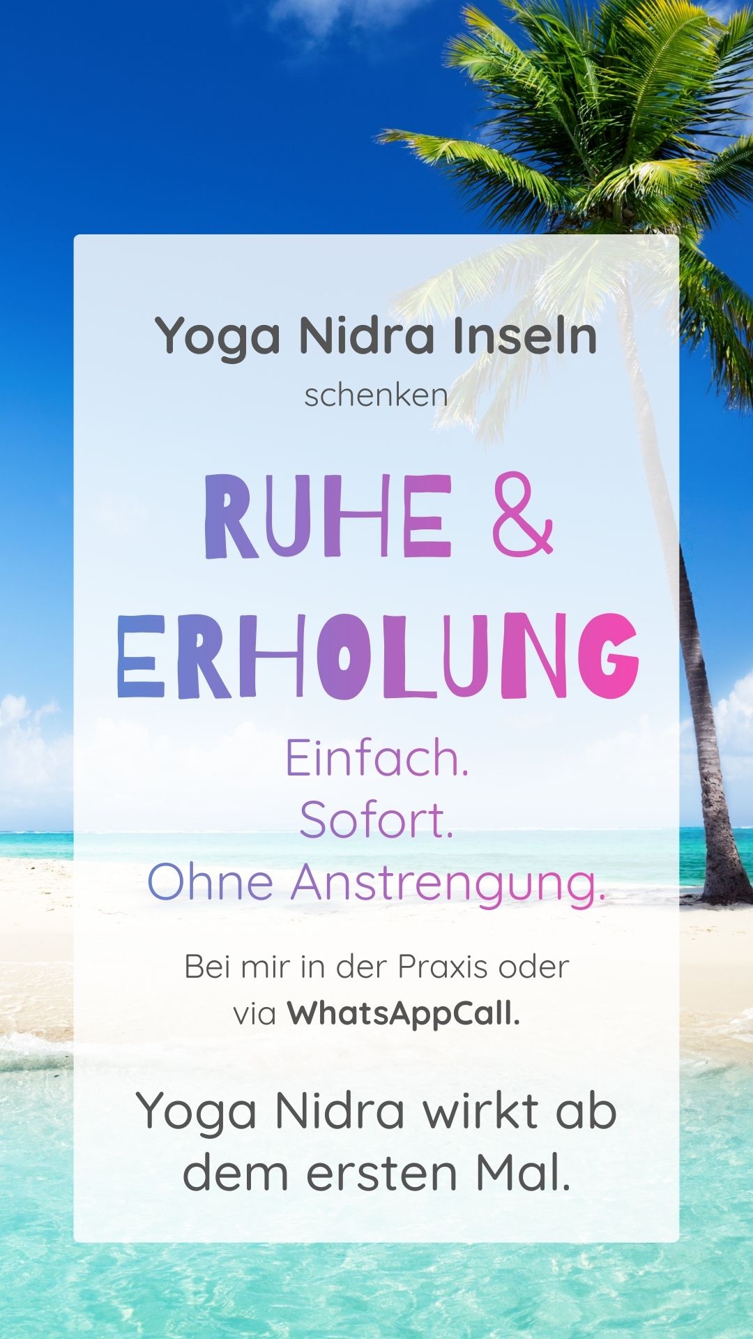 Yoga Nidra: Ruhe und Erholung